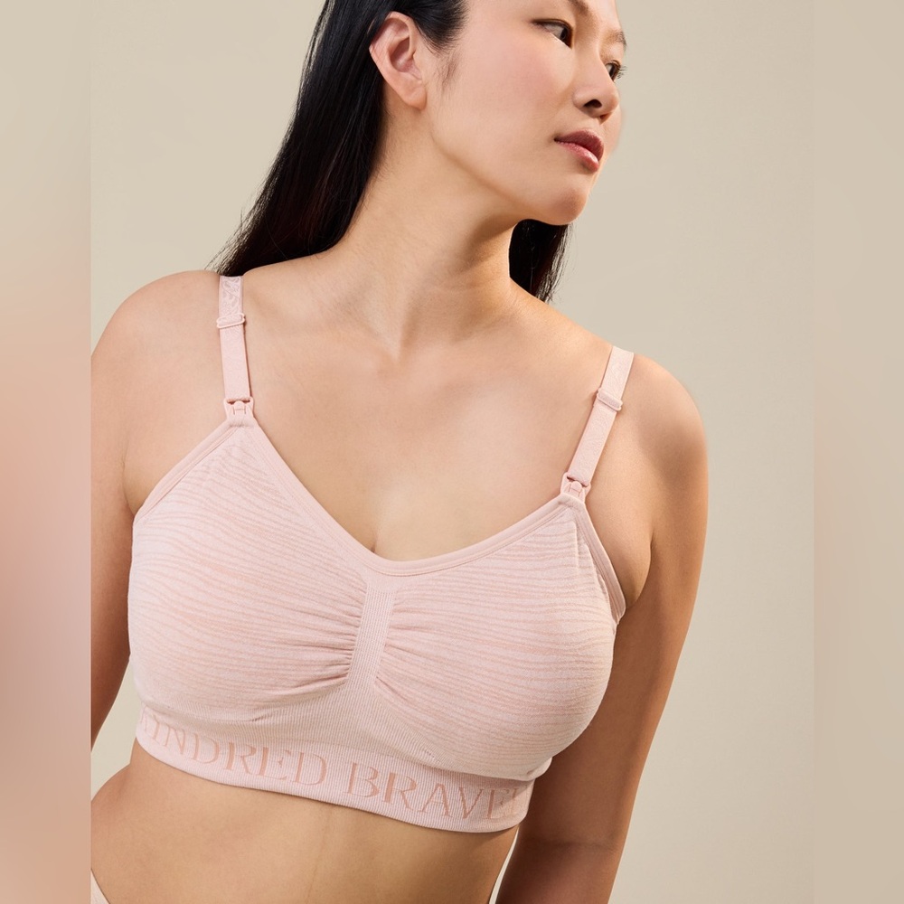 Kindred Bravely Sublime® Hands-Free Pumping & Nursing Bra | Pink Heather